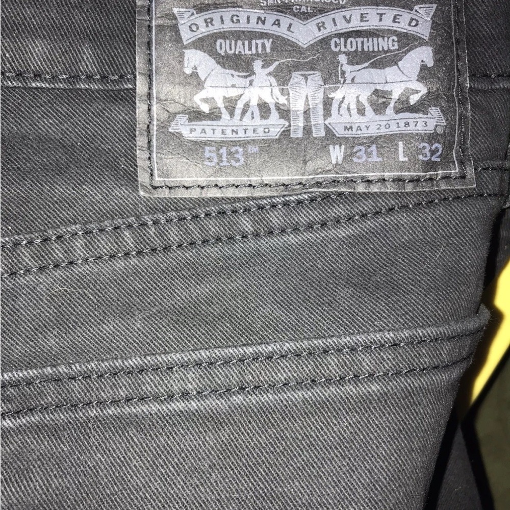 Mens Levis 513 Jeans 31x32